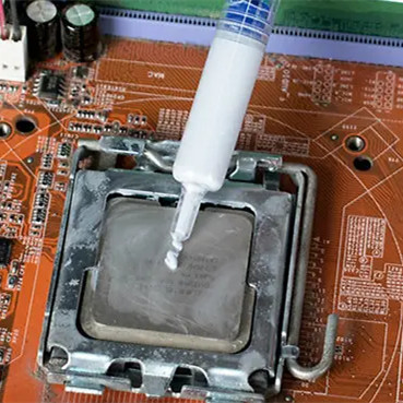 Goma inodora del calor para CPU, grasa termal del ordenador anticorrosivo